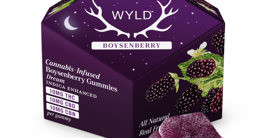 Wyld CBD Gummies Boysenberry