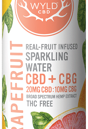 Wyld CBD Grapefruit Sparkling Water