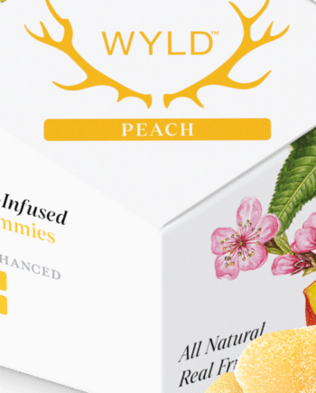 Wyld CBD Gummies Peach