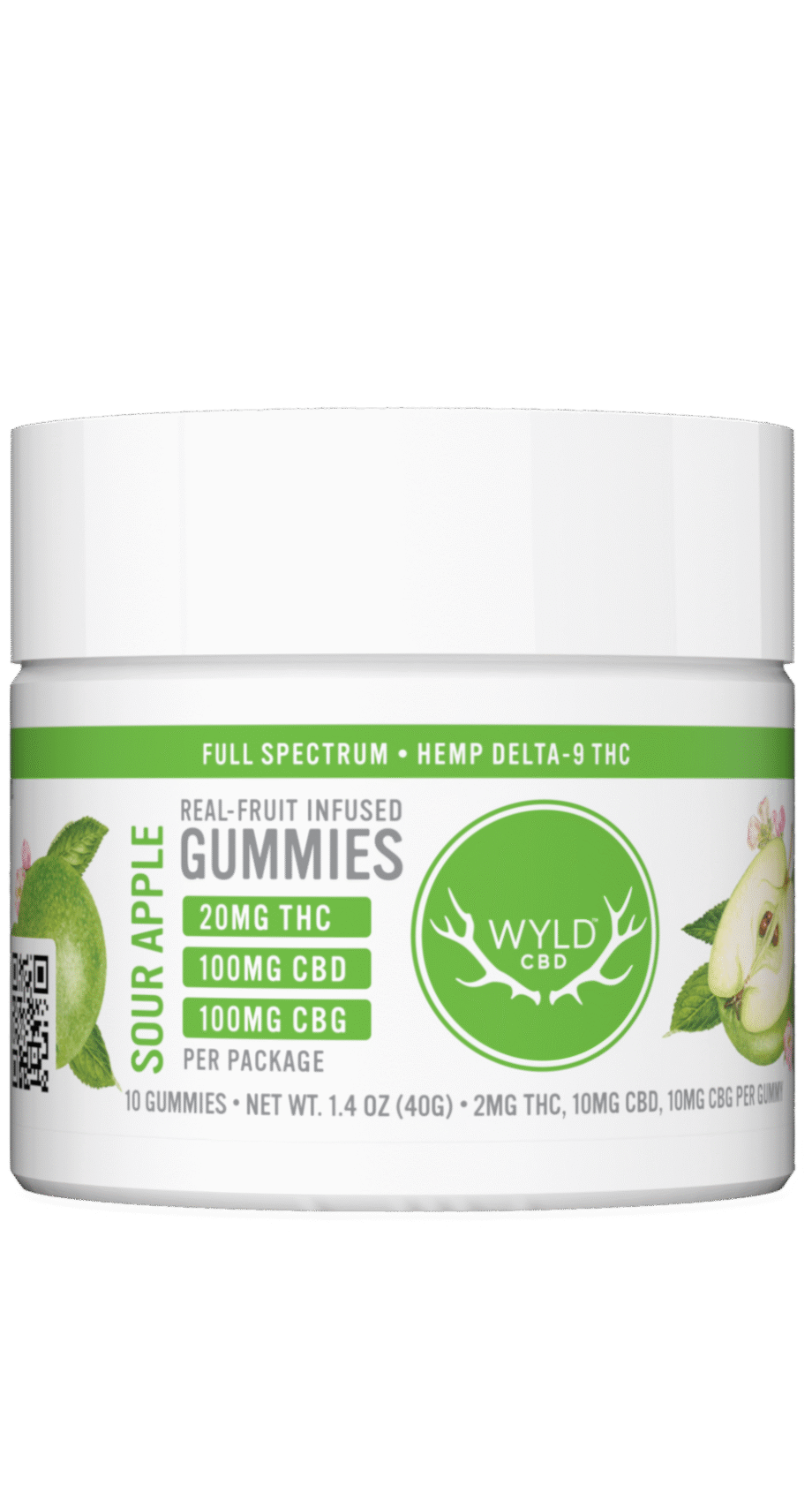 Wyld Sour Apple Gummies
