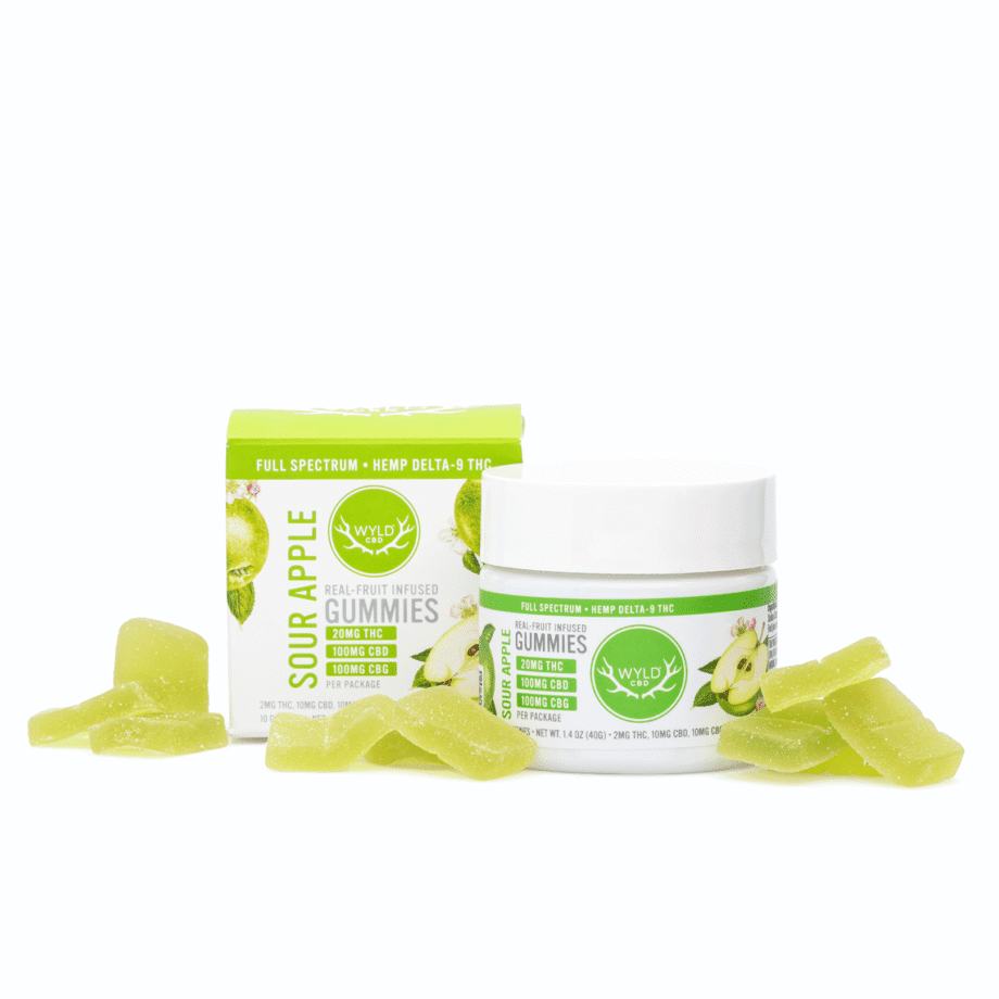 Wyld CBD Sour Apple