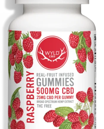 Wyld Raspberry CBD Gummies